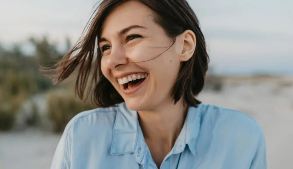 Smiling patient at Des Plaines Dental Studio