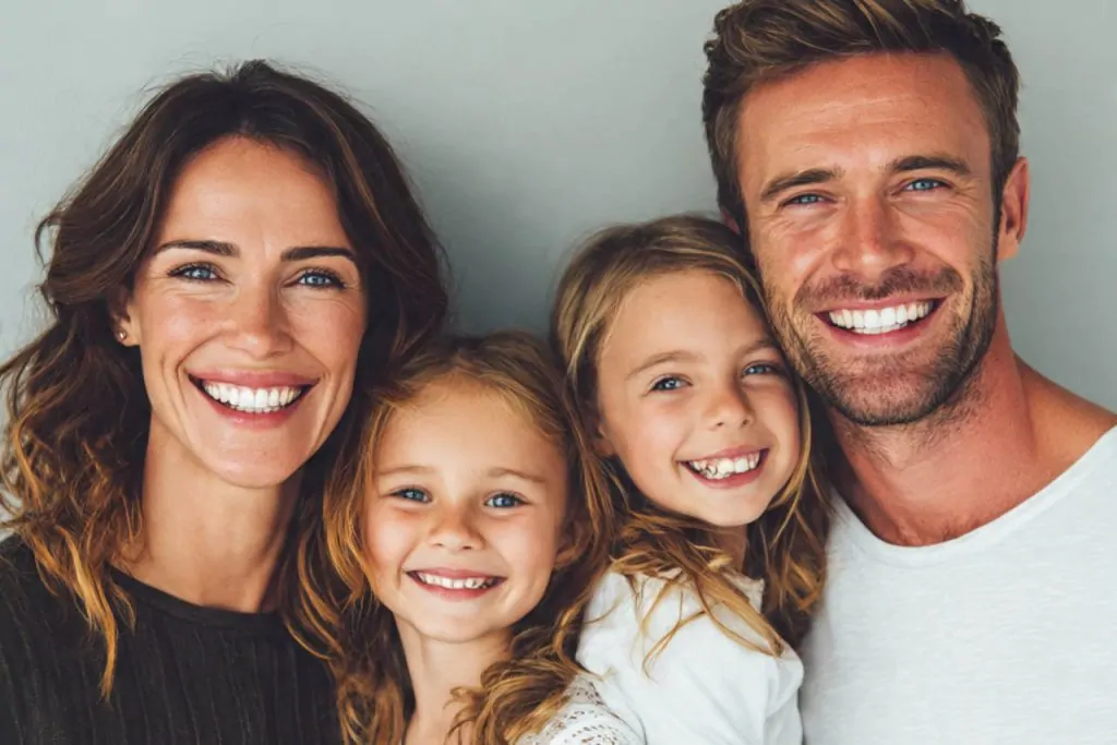 Family at our dental clinic in Des Plaines