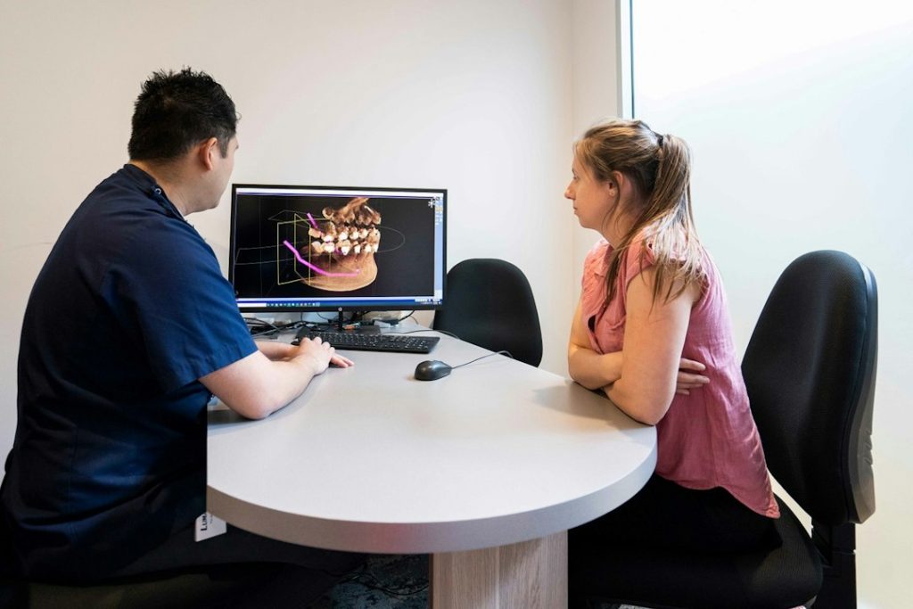 Dental implant consultation